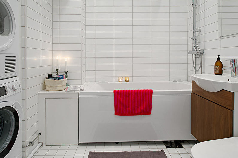 Дизайн интерьера ванной в скандинавском стиле - Особенности