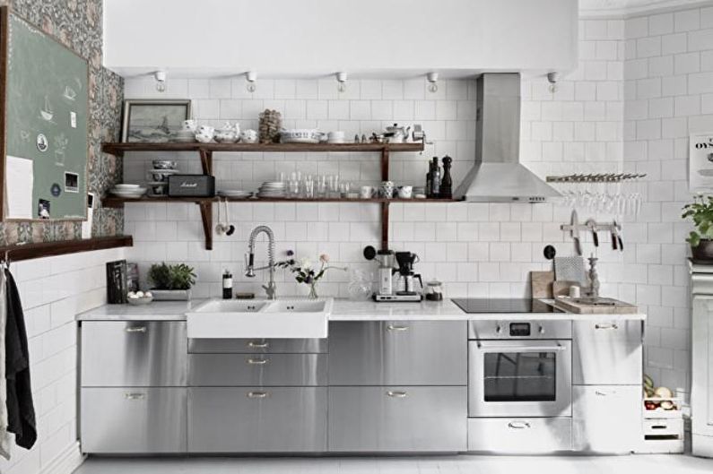 Дизайн интерьера кухни 14 кв.м. - фото