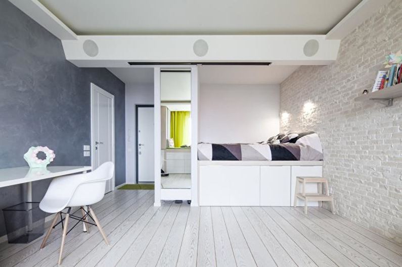Дизайн интерьера маленькой спальни 2023