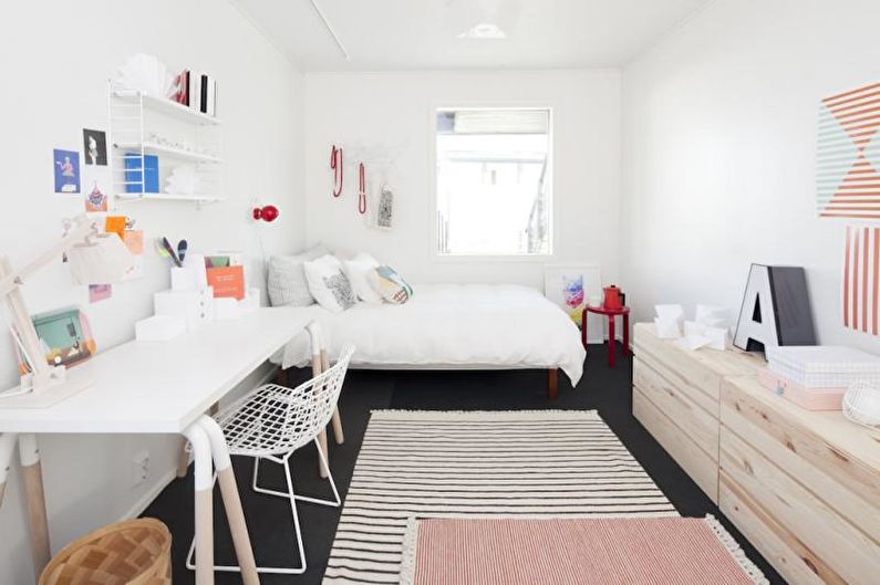 Детская комната - Дизайн квартиры в скандинавском стиле