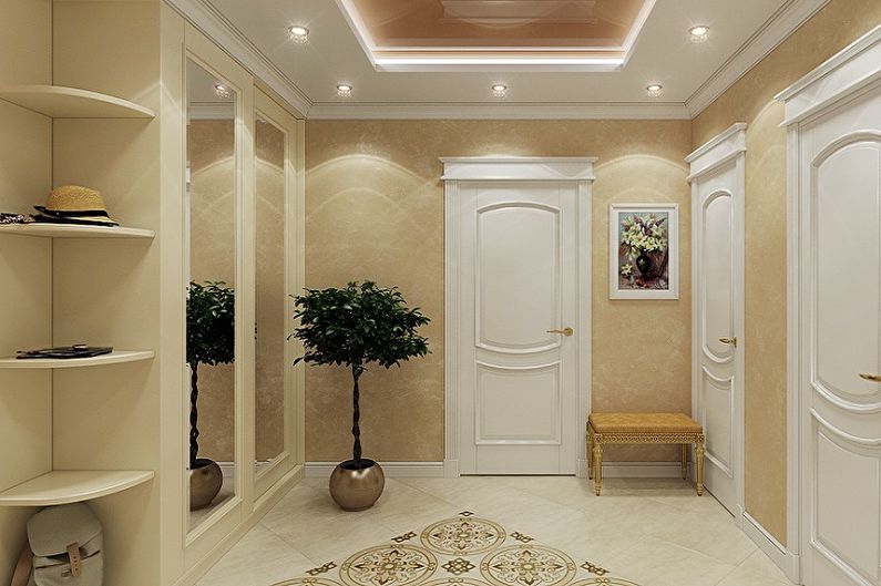 Дизайн коридора в квартире - Цвета и текстуры
