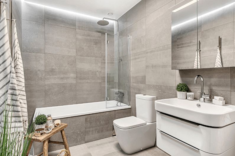 Дизайн ванной комнаты в современном стиле (72 фото): идеи интерьеров .