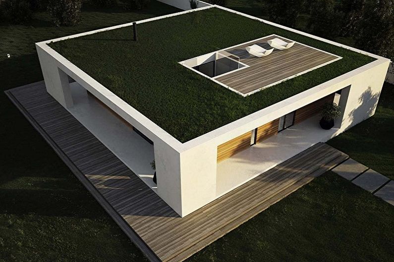 Идеи планировки каркасных домов - Выбираем форму крыши