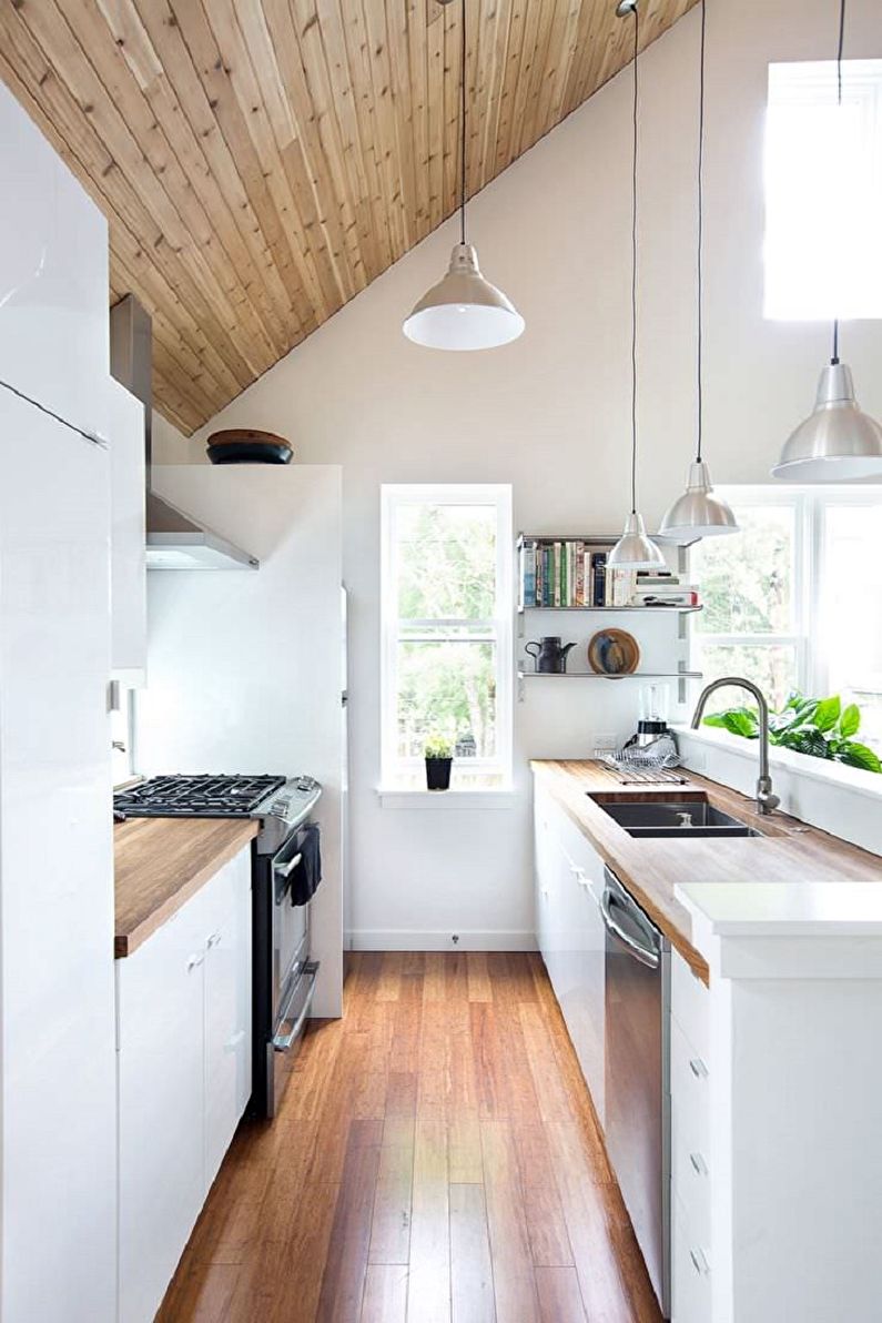 Кухня в скандинавском стиле фото - Дизайн интерьера