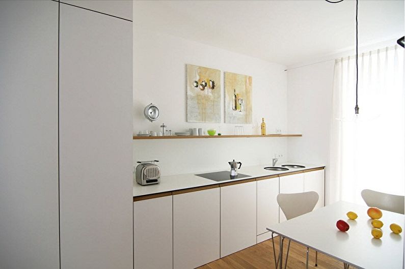Кухня 3 на 3 метра в стиле минимализм - Дизайн интерьера