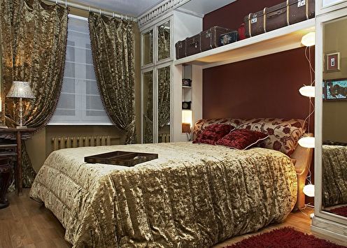 Спальня — Квартира в старом московском доме