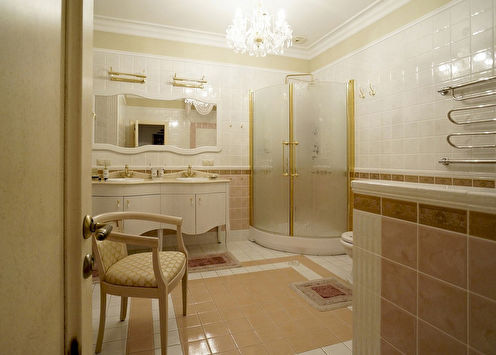 Ванная комната — Квартира по ул. Учебная