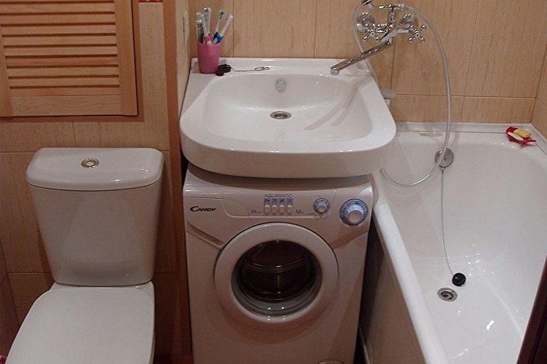 Раковина над стиральной машиной - Преимущества и особенности