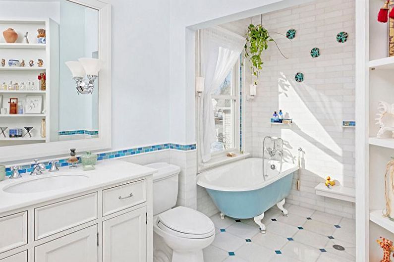 Сочетания цветов в интерьере ванной комнаты - Психологическое восприятие