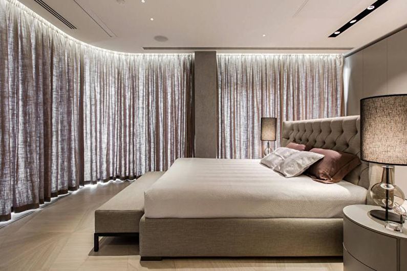 Дизайн интерьера спальни 2021 - фото