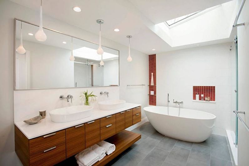 Дизайн ванной комнаты 2021 - Мебель и сантехника
