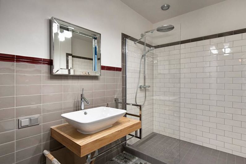 Дизайн интерьера ванной комнаты 2021 - фото