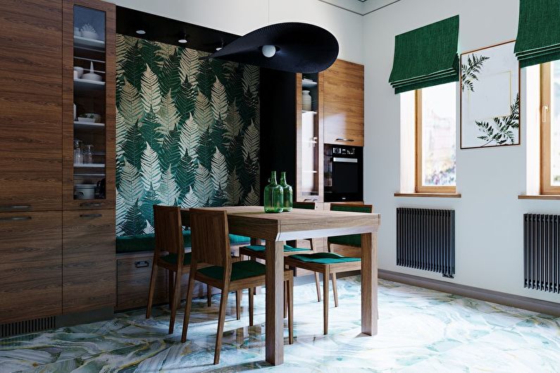 Emerald Green: Дизайн-проект кухни - фото 4