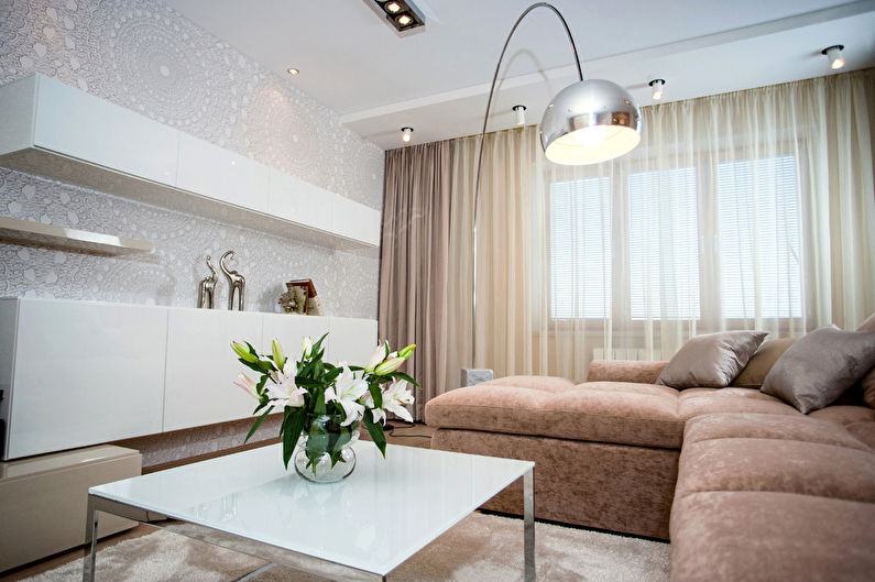 «Оазис спокойствия»: Дизайн гостиной, г. Петрозаводск
