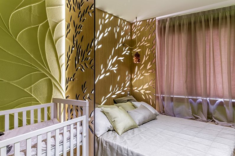 Дизайн спальни и детской в одной комнате - Стили