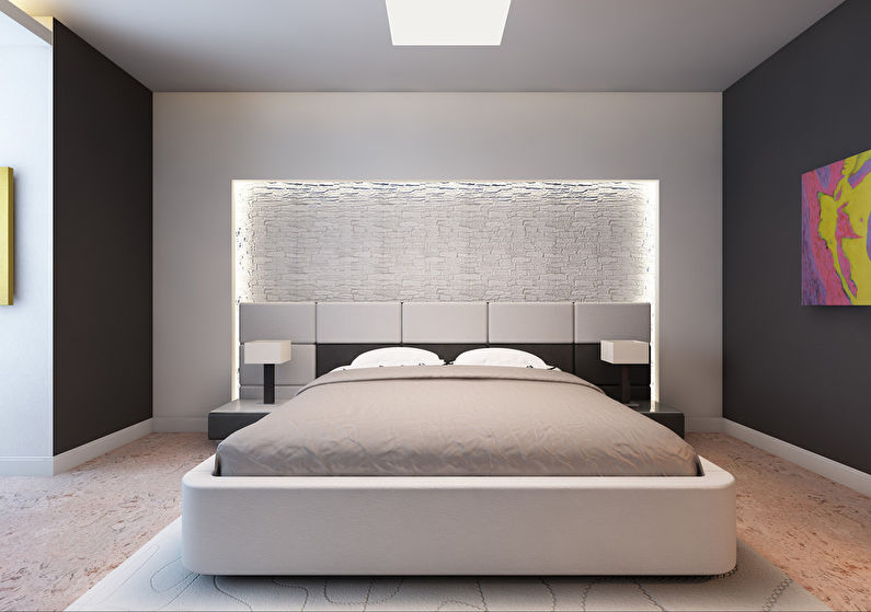 Дизайн спальни в четырехкомнатной квартире - фото 3