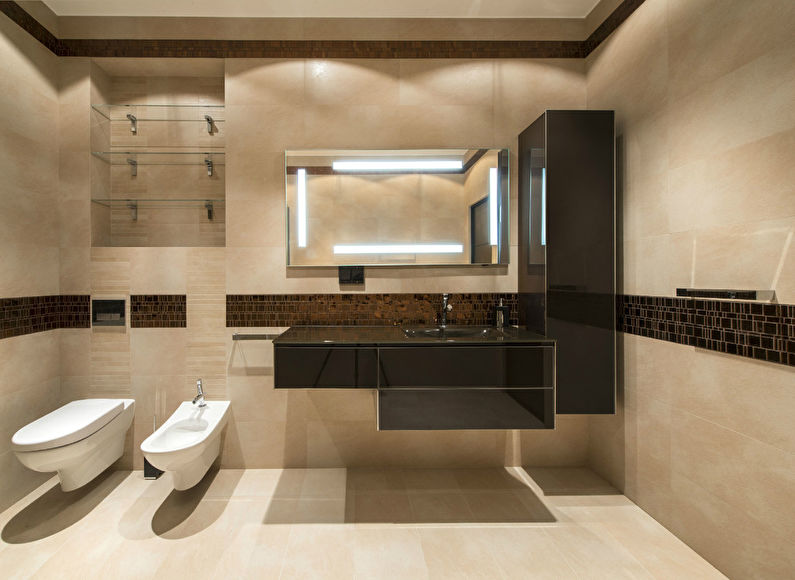 Дизайн ванной комнаты, Москва - фото 1