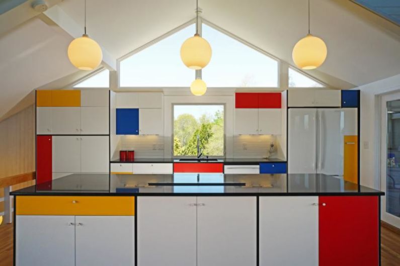 Красивые кухни фото - Кухня, вдохновленная современным искусством