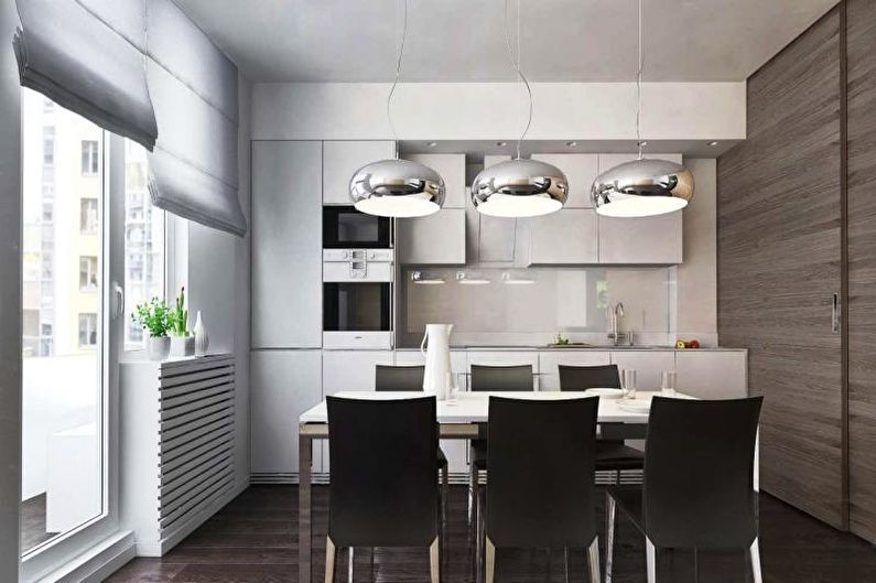 Кухня-столовая в современном стиле - Дизайн интерьера