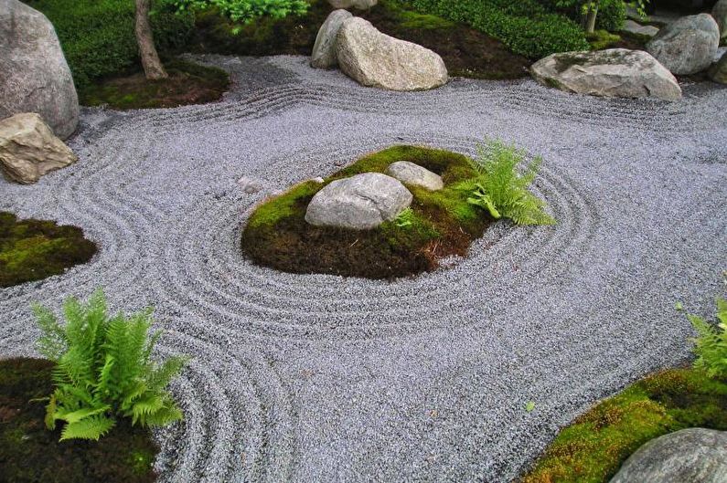 Каменный сад - Клумба на даче, идеи для ландшафтного дизайна