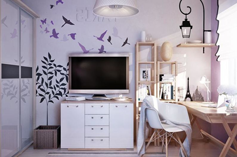 Teen room interior design - photo