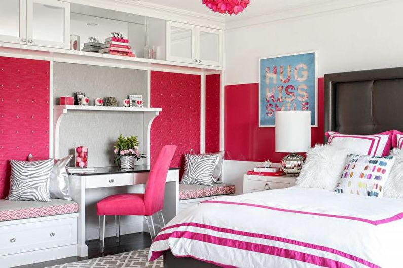 Teen room interior design - photo