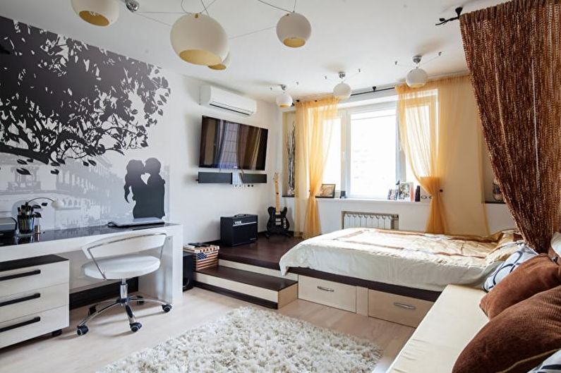 Teen room interior design - photo