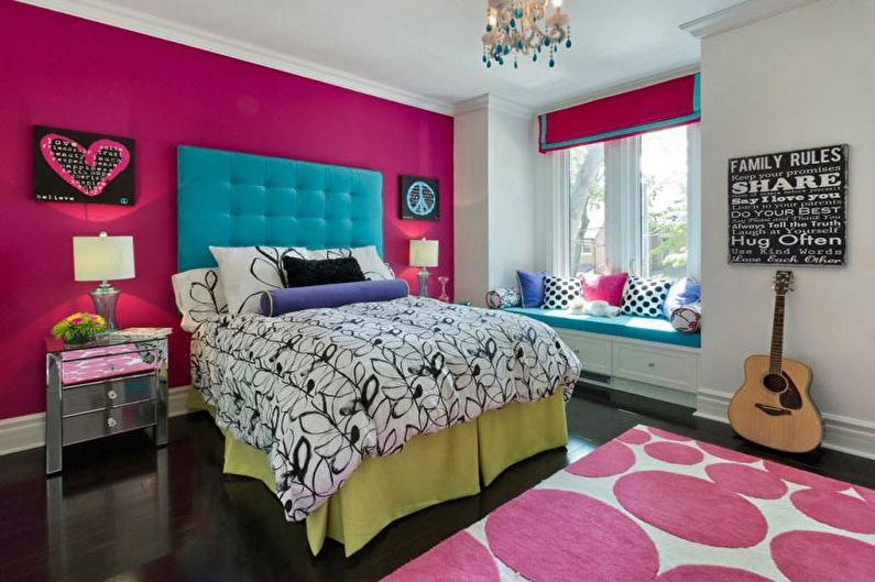 Teen room interior design - photo