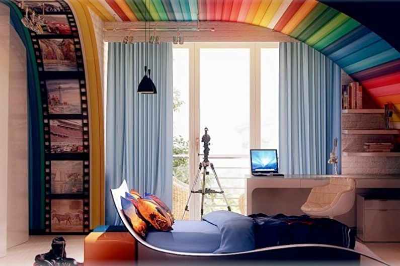 Teen room interior design - photo