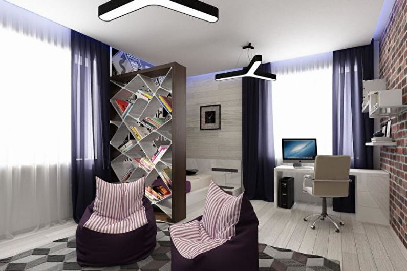 Teen room interior design - photo