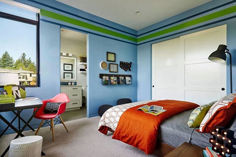 Teen room interior design - photo