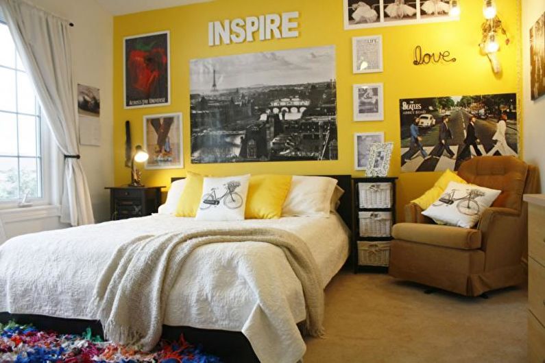 Teen room interior design - photo