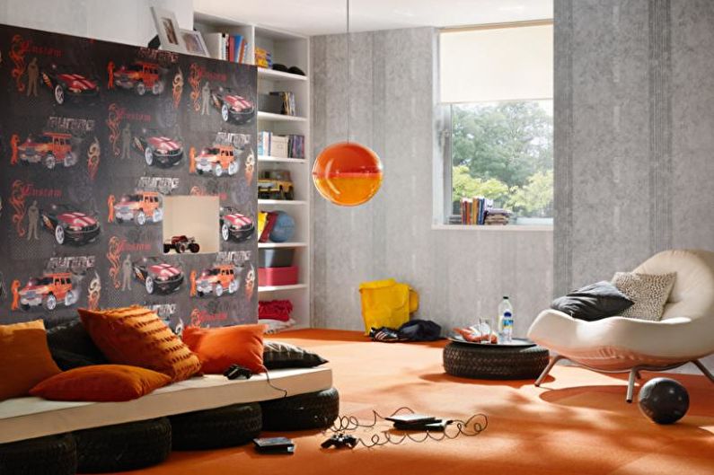 Teen room interior design - photo