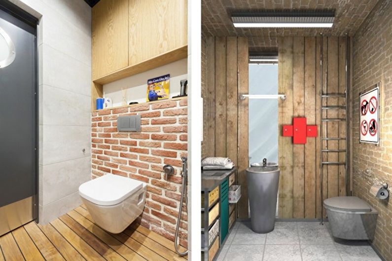 Дизайн маленького туалета: 75 фото и решений