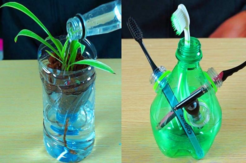 Поделки из пластиковых бутылок своими руками - Необычные идеи для поделок
