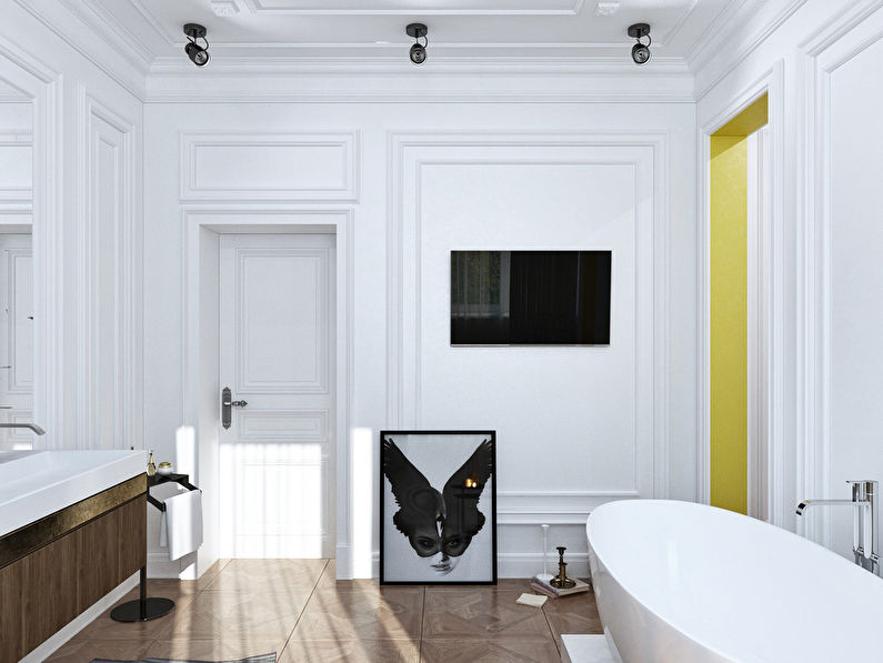 Ванная комната «Yellow stripe» - фото 3
