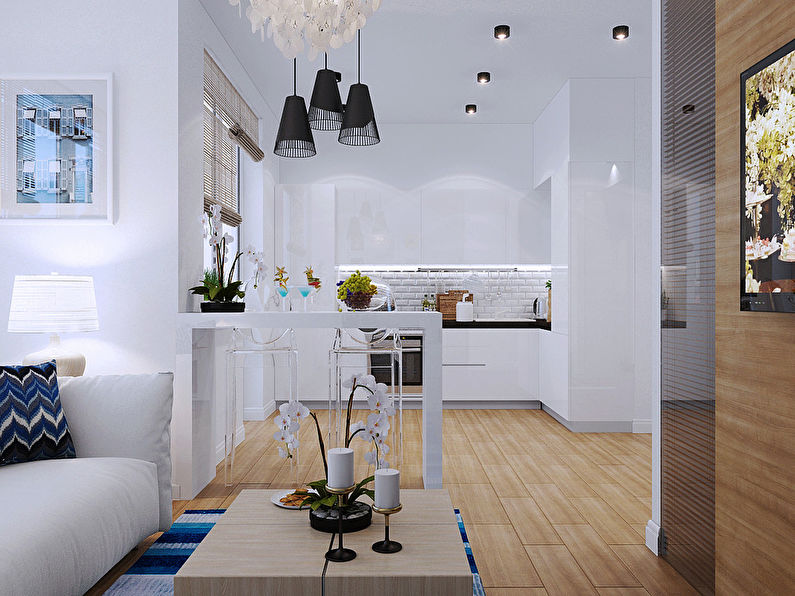 Дизайн маленькой квартиры, Сочи - фото 5