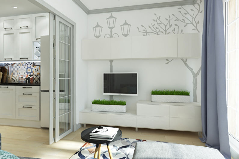 Дизайн маленькой квартиры - 80 фото, 10 красивых проектов интерьеров
