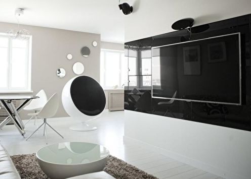 Квартира в стиле хай-тек: 85 идей дизайна