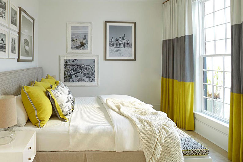 Дизайн спальни 9 кв.м. - декор и текстиль