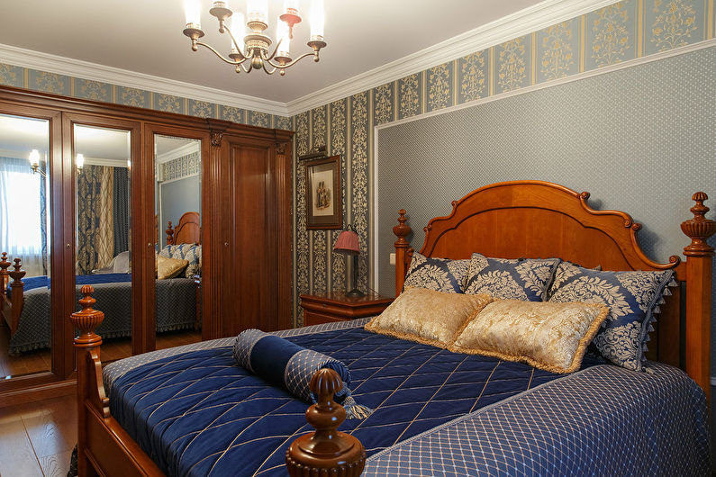 Indigo: Спальня в классическом стиле - фото 1