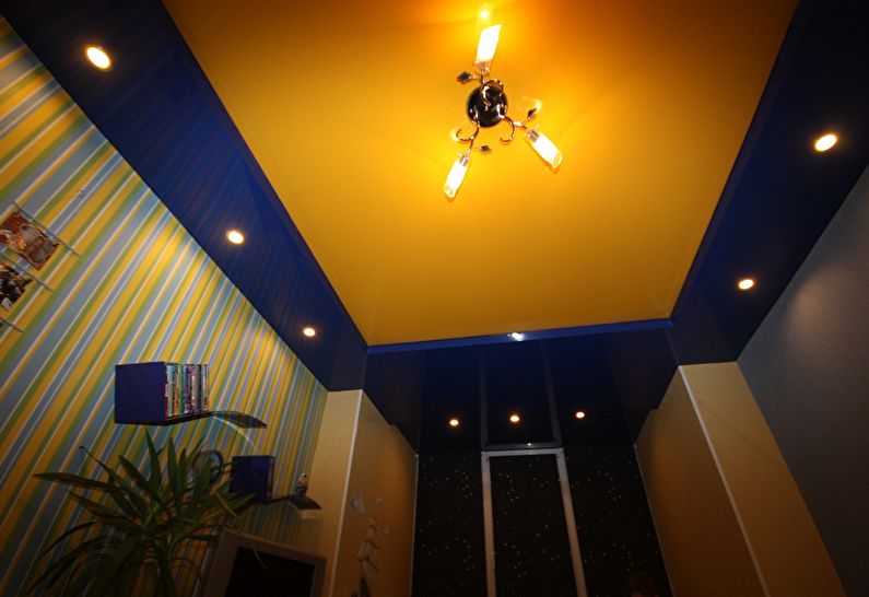 Подвесной потолок в прихожей / коридоре - фото