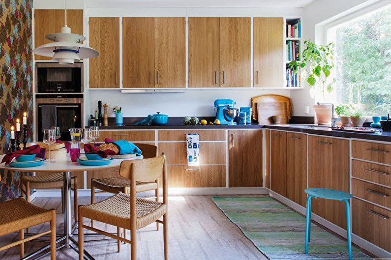 Дизайн интерьера кухни Икеа - фото