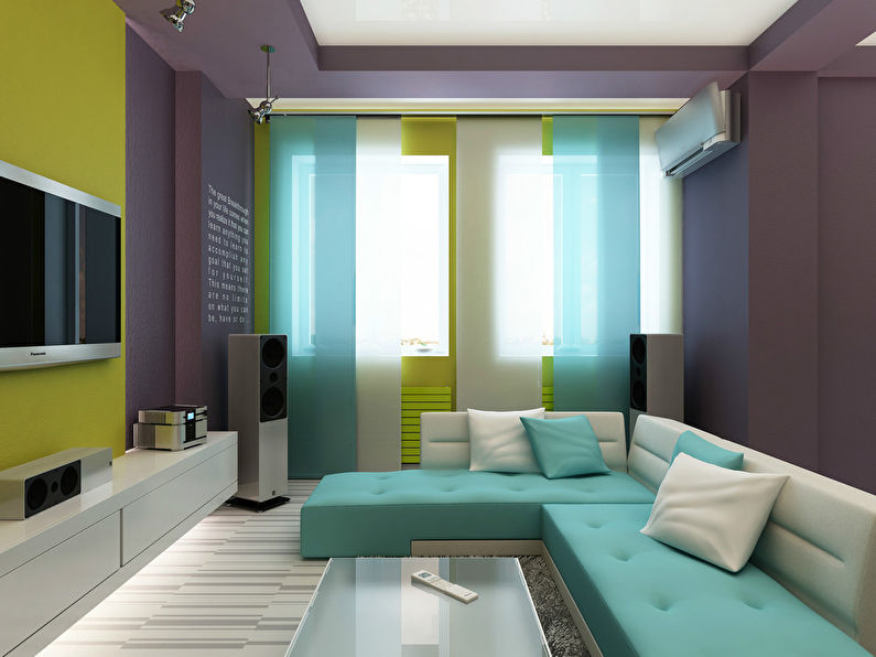 Дизайн квартиры «Цвет и форма» - фото 1