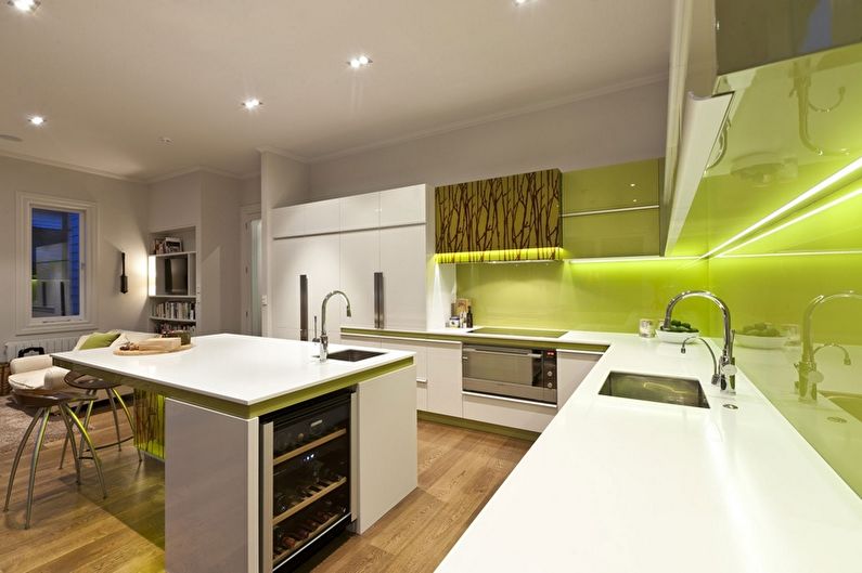 Зеленый цвет в интерьере квартиры и дома: фото лучших решений дизайна помещений