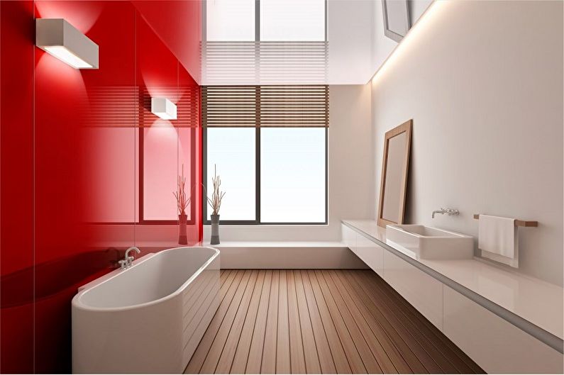 Идеи оформления пластиковых панелей для ванной комнаты - Комбинация цветов