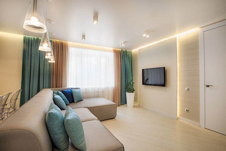 Ремонт в гостиной в современном стиле: идеи и рекомендации для создания уютного интерьера