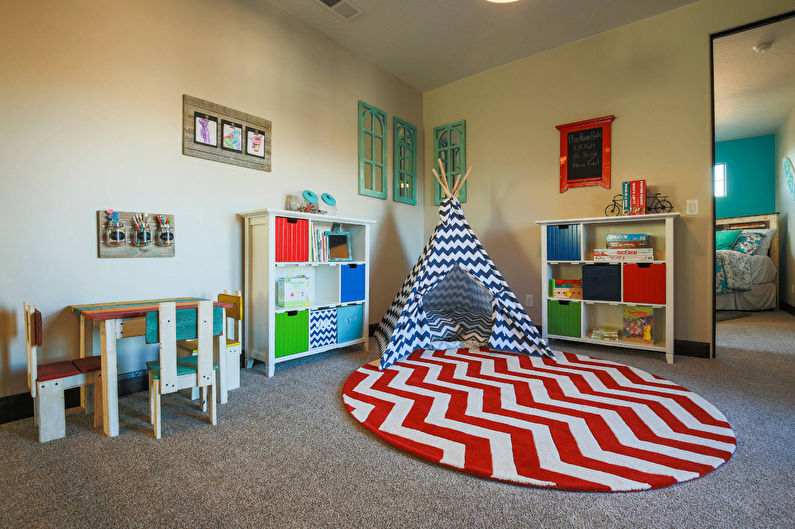 Дизайн детской комнаты - Декор и освещение