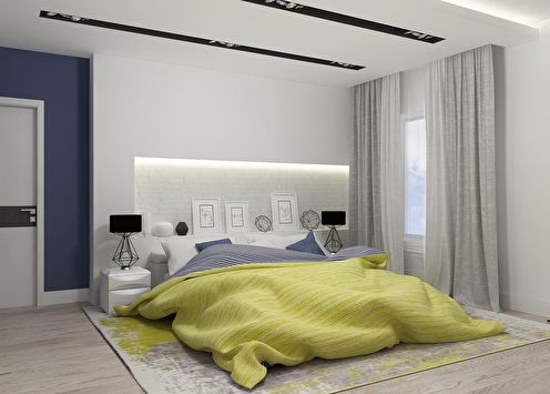 Интерьер спальни в современном стиле