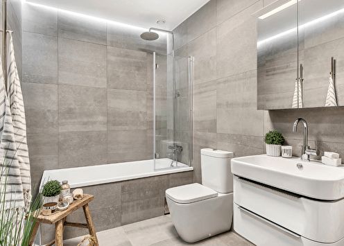 Ванная комната в современном стиле (+72 фото)